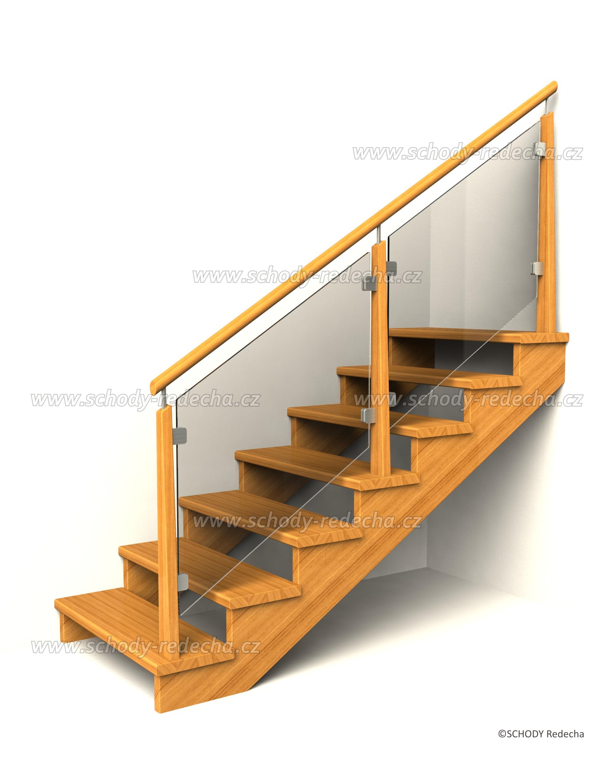 drevene schodiste schody IIC6