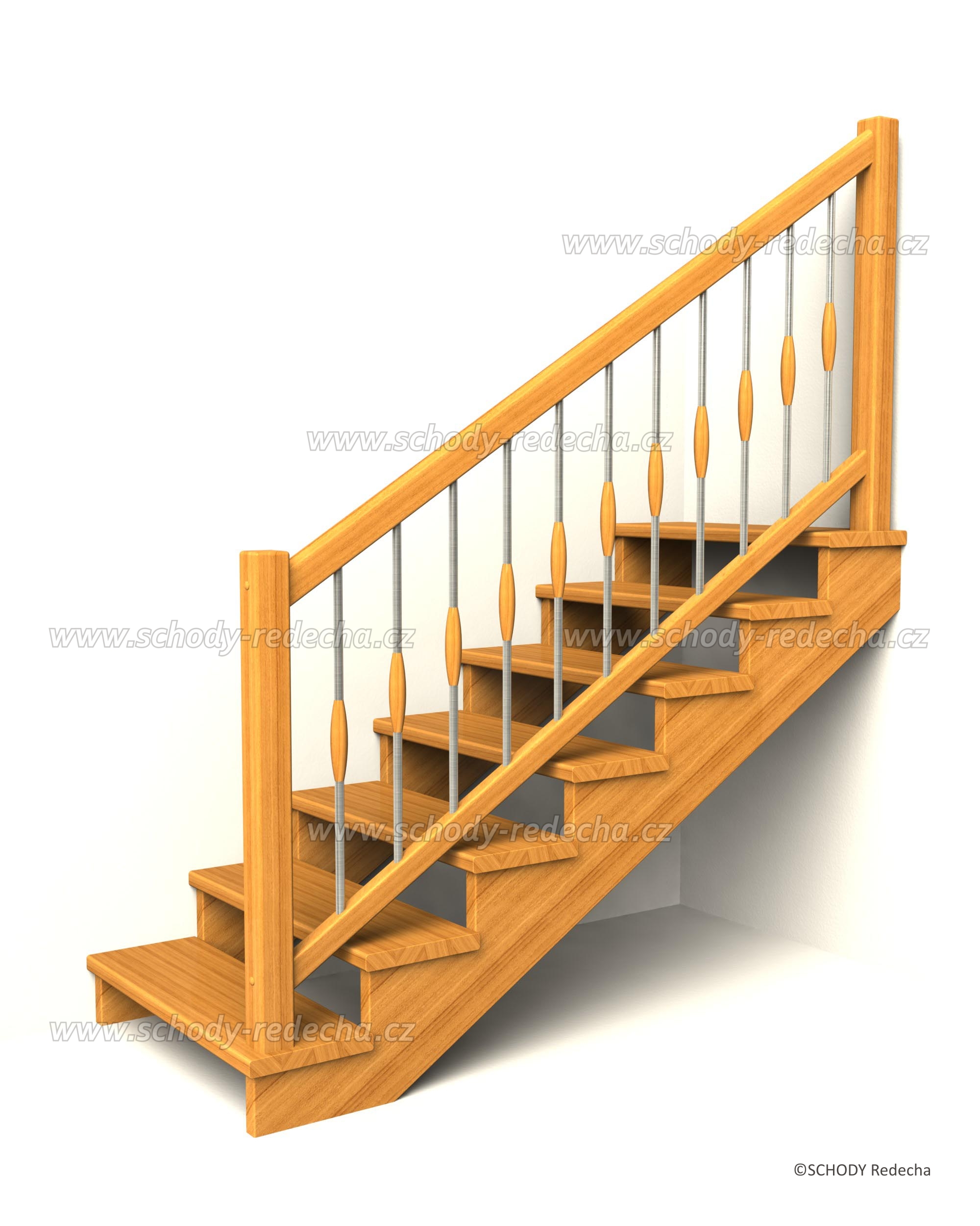 drevene schodiste schody IIsA2