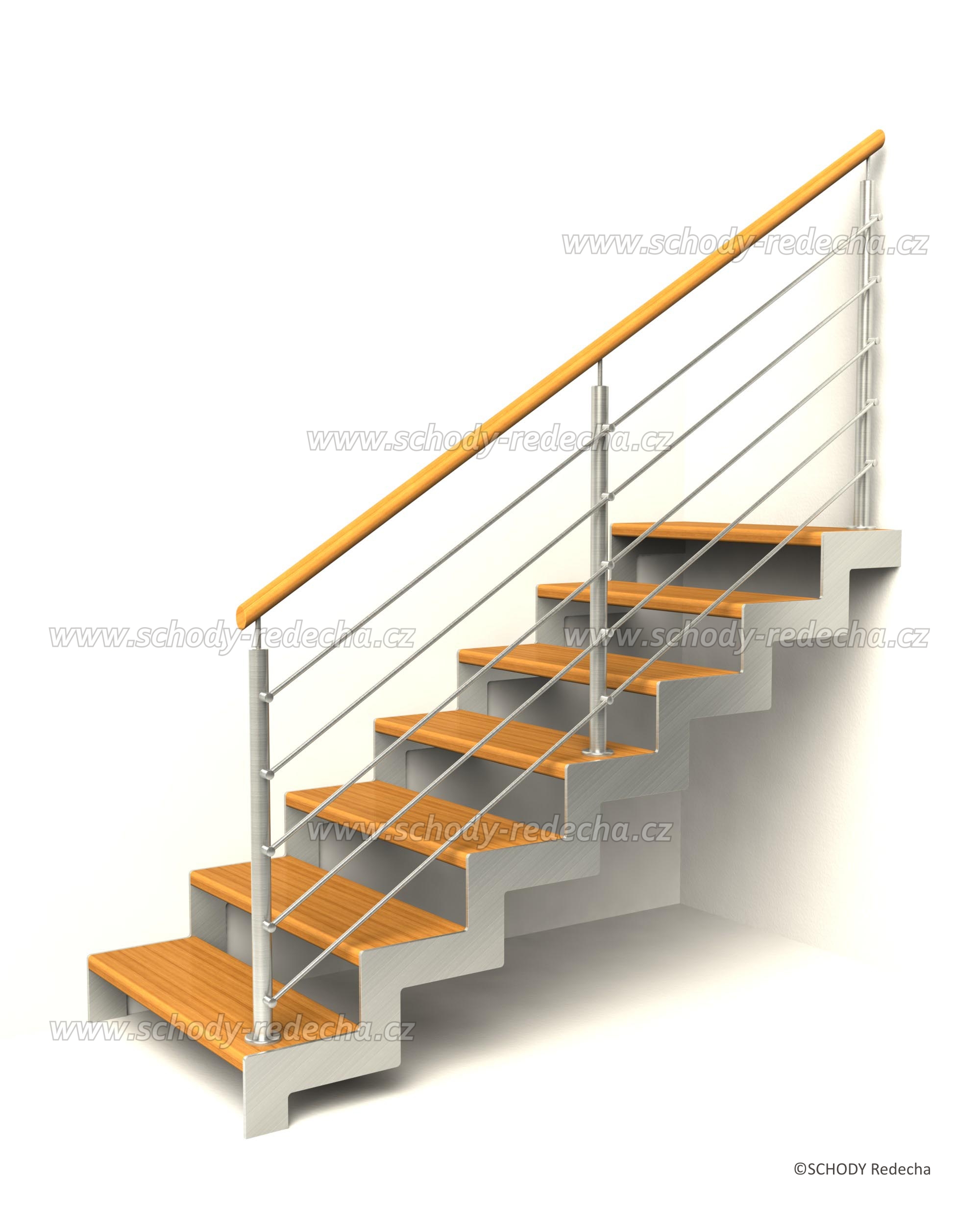 nerezove schody VD1