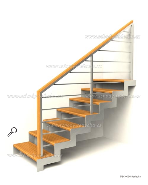nerezove schody VH5