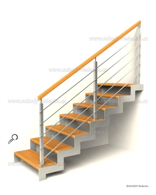 nerezove schody VJ1