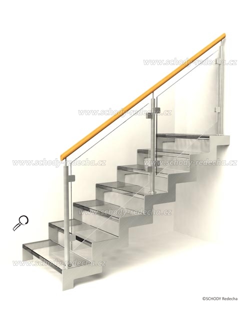 sklo schody VIID6